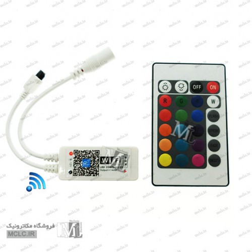 ریموت کنترل و درایور LED RGB WIFI & IR LED